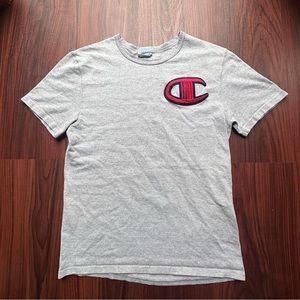 Vtg Embroidered Champion Shirt Size Adult Medium